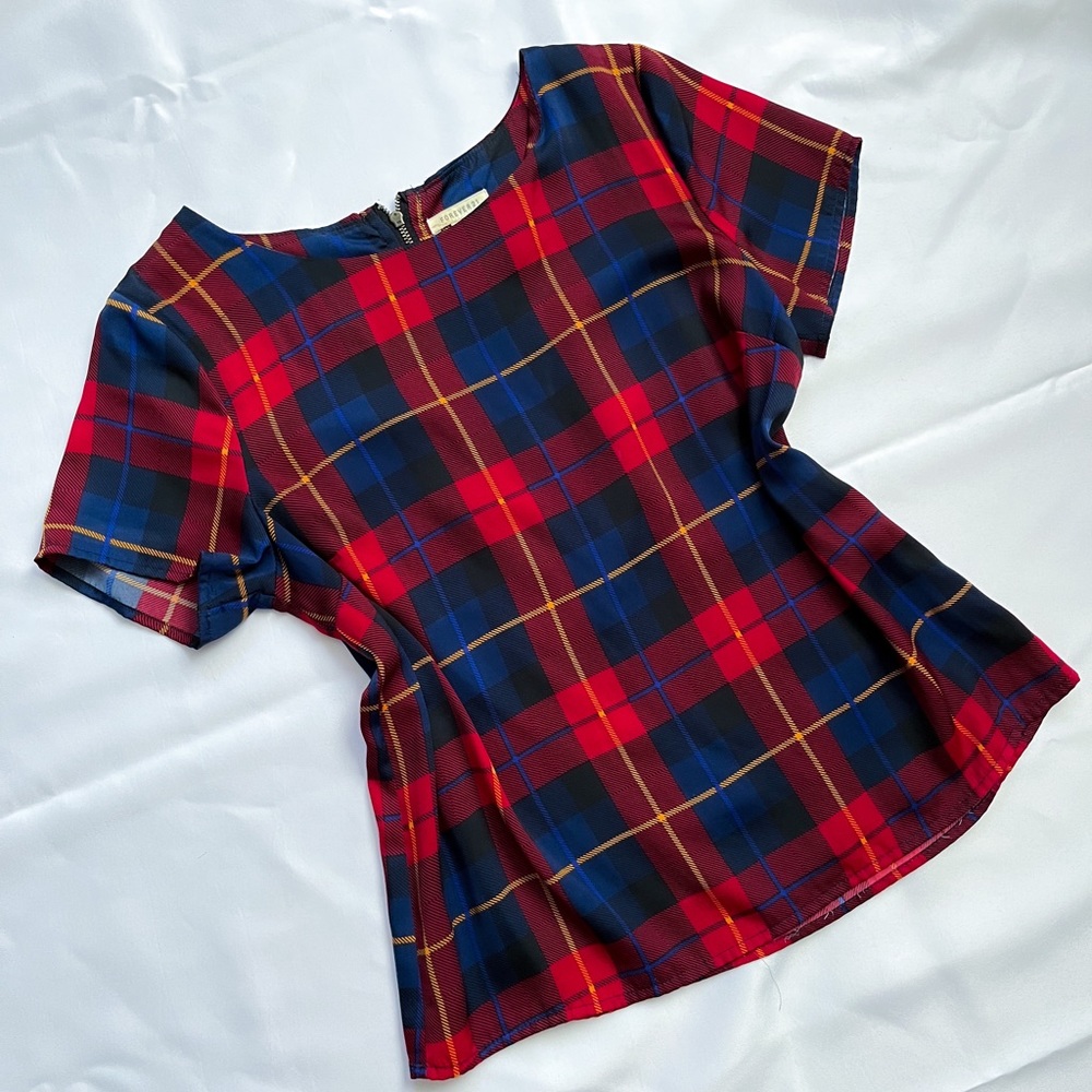Red blouse/ top